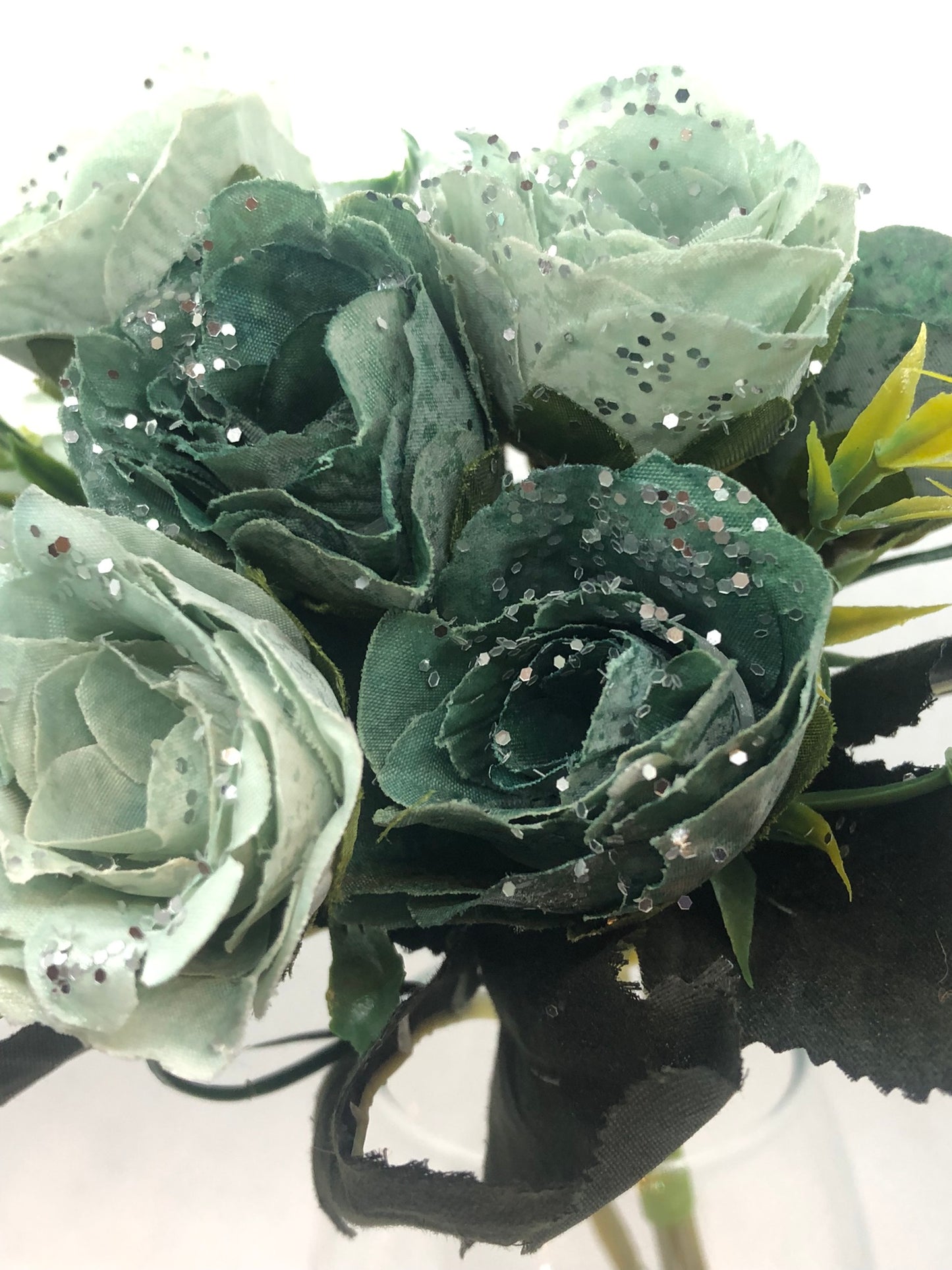 Small Rose Bouquet in Various Colors (Bling-it with glitter highlights, optional.)