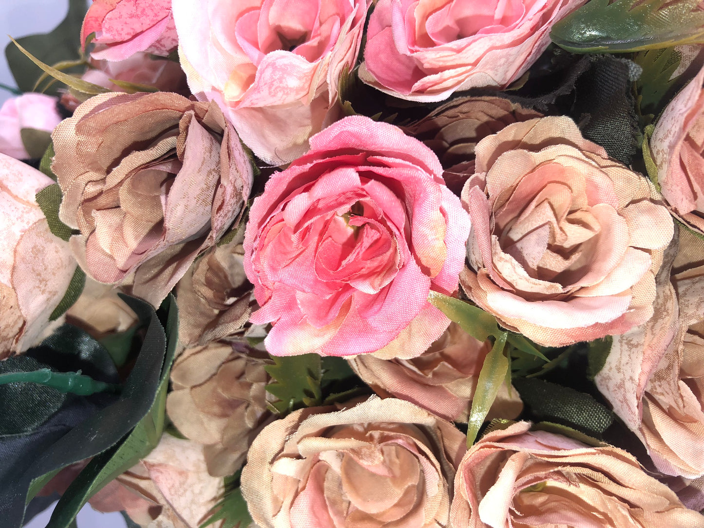 Sexy Leopard-Print Crystal Rhinestone Cylinder Vase. 15" tall. Long-stem silk floral arrangement sold separately.